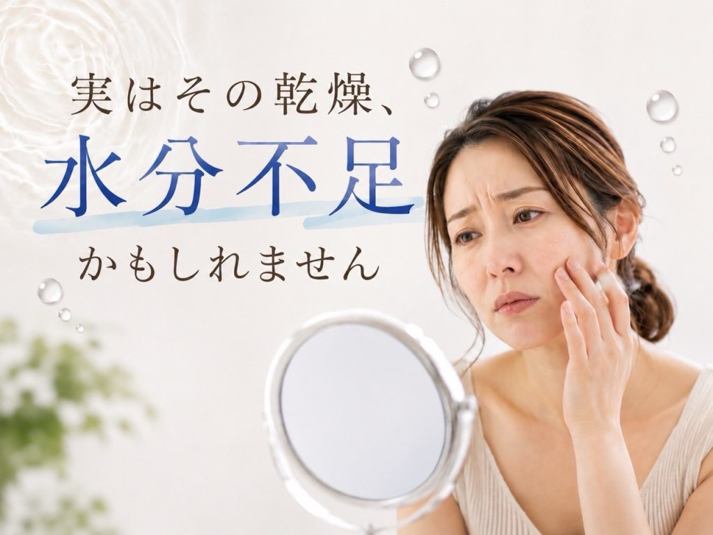 栃木市で保湿しているのに乾燥する原因に寄り添う肌質改善フェイシャル